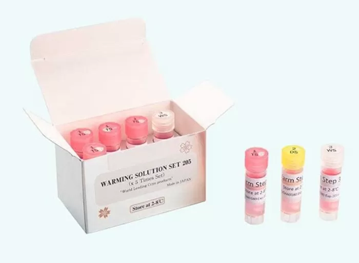 Warming solution set 205